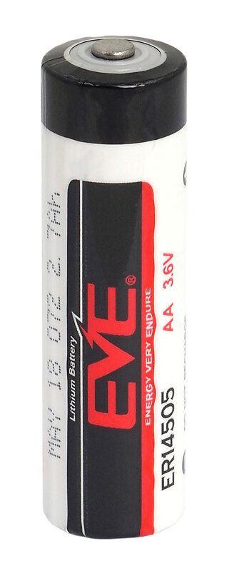 Lithium Li-SOCl2 ER14505 3,6V 2700mAh EVE batteri  