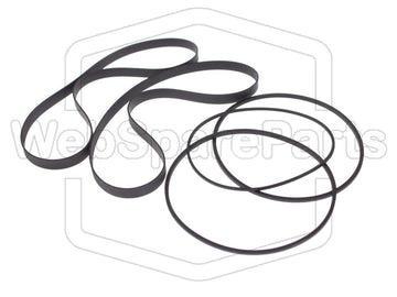 Hitachi D-W700 Set curele pentru dublu casetofon