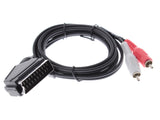 SCART to 2 RCA Male Audio Cable [1.4 m] &mdash; photo 1