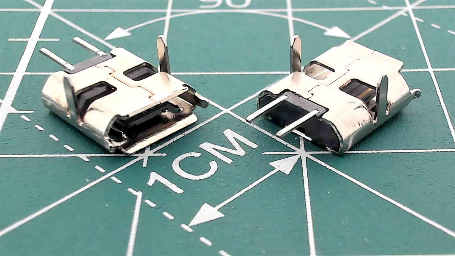 Micro USB Female Connector for PCB Soldering S7468