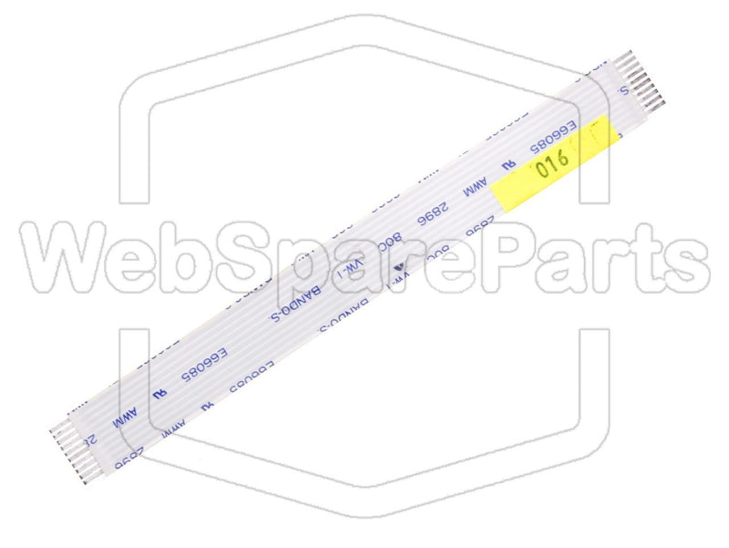 Flat Cable de 10 pinos L=130mm L=13,8mm