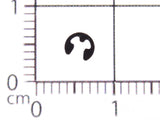 Circlip for Shaft 1.5mm Thick 0.4mm Retaining Ring for Vintage Audio Repair &mdash; photo 7