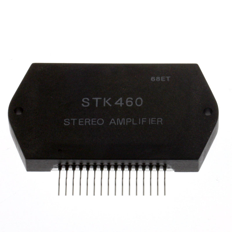 STK460, amplificador de áudio de dupla potência 2x20W