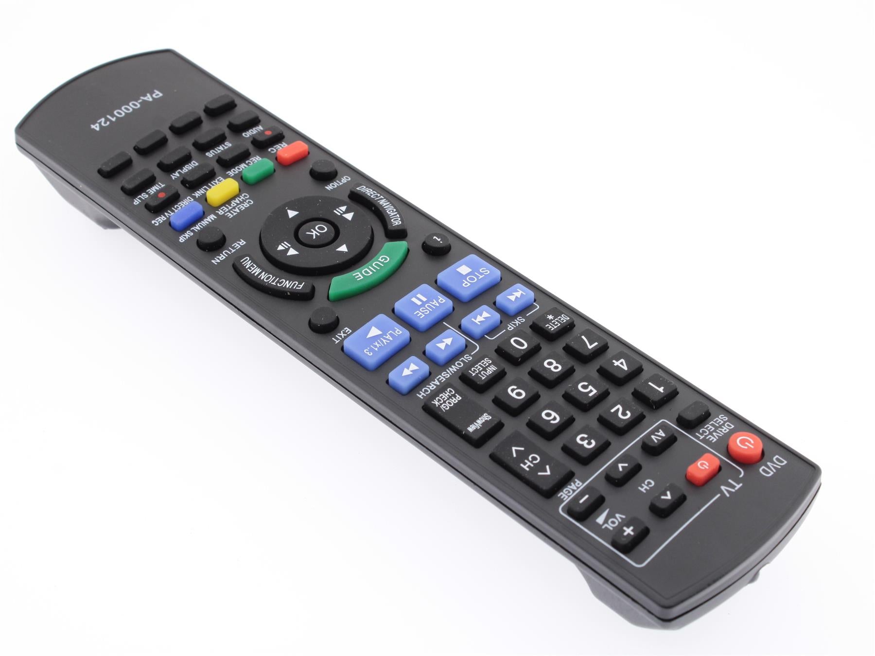 Replacement TV Remote Control for Panasonic N2QAYB000124