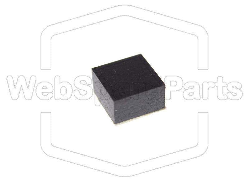 Square Rubber Foot Self-adhesive 7.0mm x 7.0mm x Height 4.0 mm