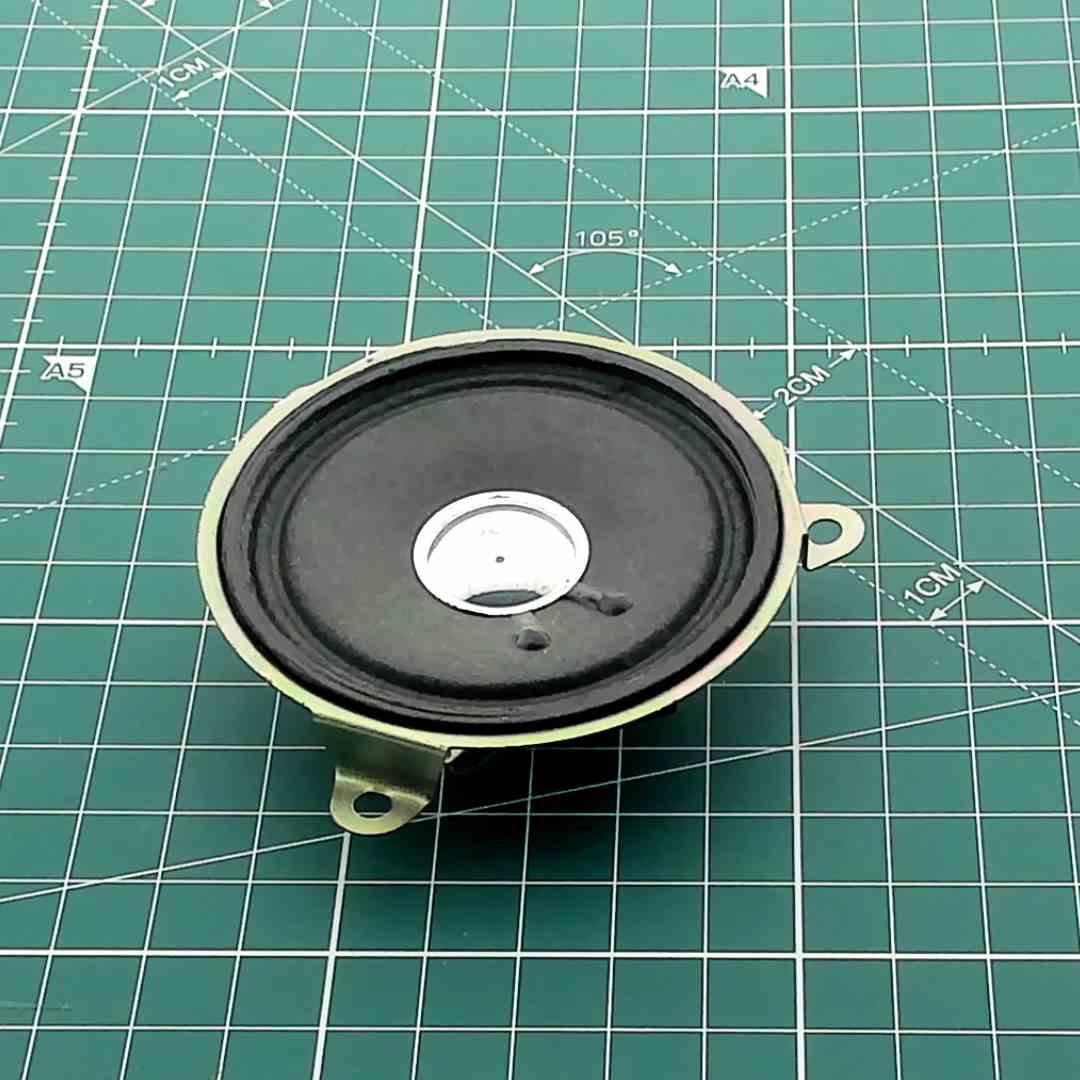 Round Replacement Speaker for Vintage Audio, 8 Ohm 1.5 W [Ø67x20mm]