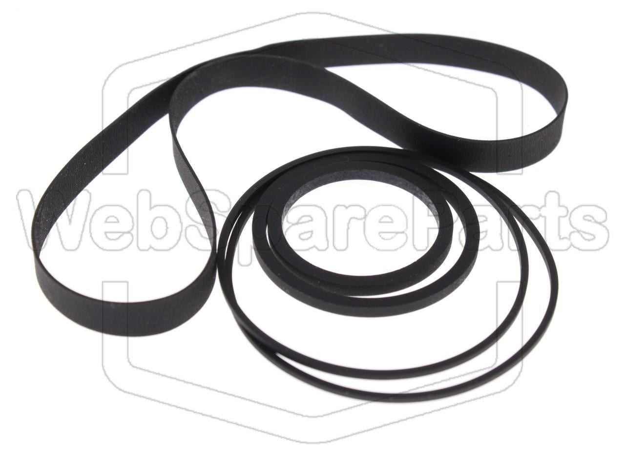 Belt Kit For Video Cassette Recorder Sharp VC-381 GS