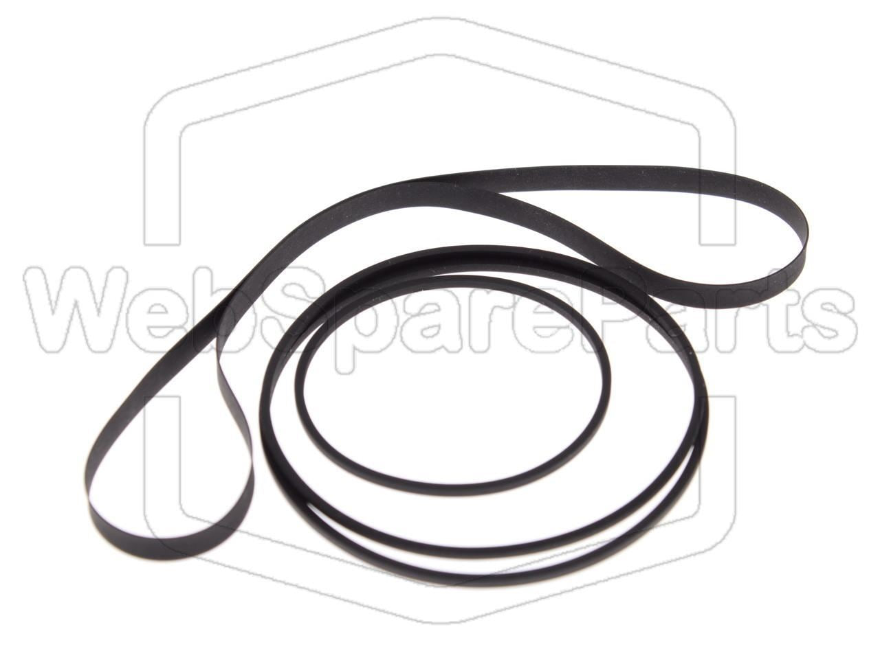 Full Belt Kit for Hitachi D-550 Cassette Deck