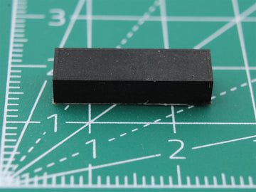 Picior dreptunghiular din cauciuc autoadeziv 19.0mm x 5.6 mm Height 4.0mm