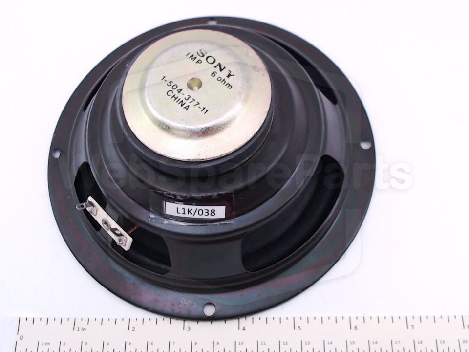 Sony Speaker 1-504-377-11 6 Ohm for Vintage Audio [Ø170mm Depth 70mm]