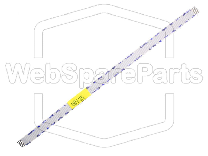 Flat Cable de 7 pinos L=241mm L=10,1mm