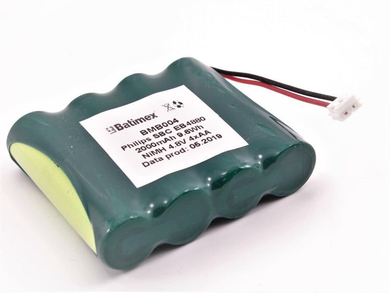 Battery for Baby Monitor Philips Chicco 4.8V 2000mAh - WebSpareParts