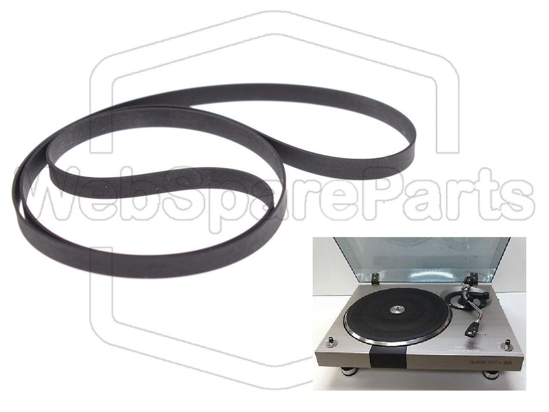 Belt For Turntable Record Player BSR Quanta 500 SILVER VERSION - WebSpareParts