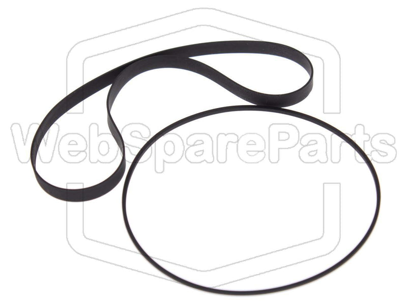 Belt Kit For Cassette Deck Yamaha K-07 - WebSpareParts