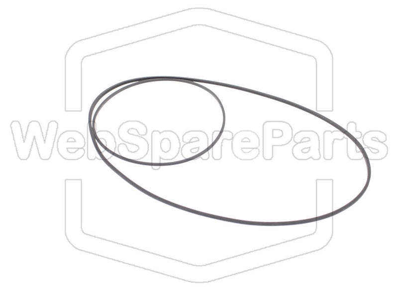 Belt Kit for Cassette Recorder Sony CFS-81S - WebSpareParts