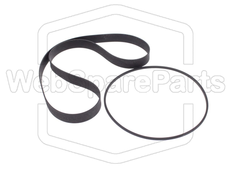 Belt Kit For Tape Cartridge Deck Akai CR-83D - WebSpareParts