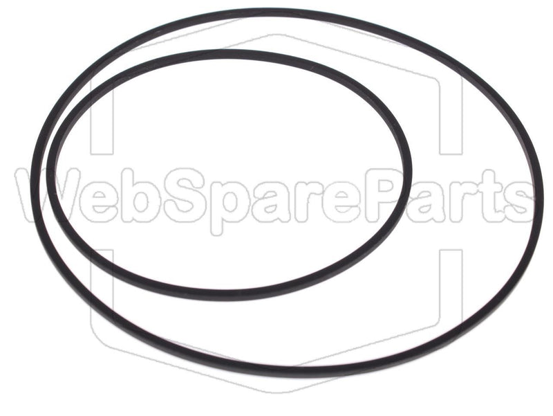 Belt Kit For Video Cassette Recorder JVC HR-D522 A(DK) - WebSpareParts