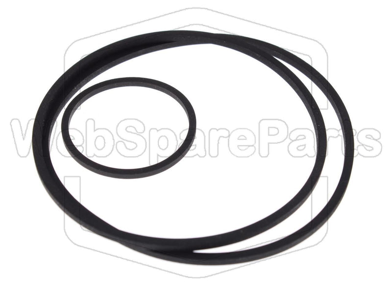 Belt Kit For Video Cassette Recorder Schaub Lorenz TR-6919 - WebSpareParts