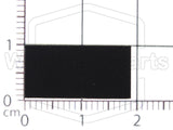 Picior dreptunghiular din cauciuc autoadeziv 18.0mm x 9.0mm Height 3.0mm &mdash; photo 2