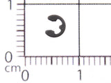 Circlip for Shaft 1.9mm Thick 0.5mm BK Retaining Ring for Vintage Audio Repair &mdash; photo 7