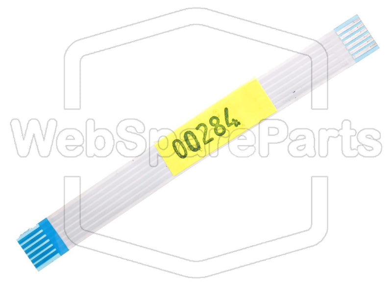 6 contacts Câble plat inversé L=86mm W=8.80mm