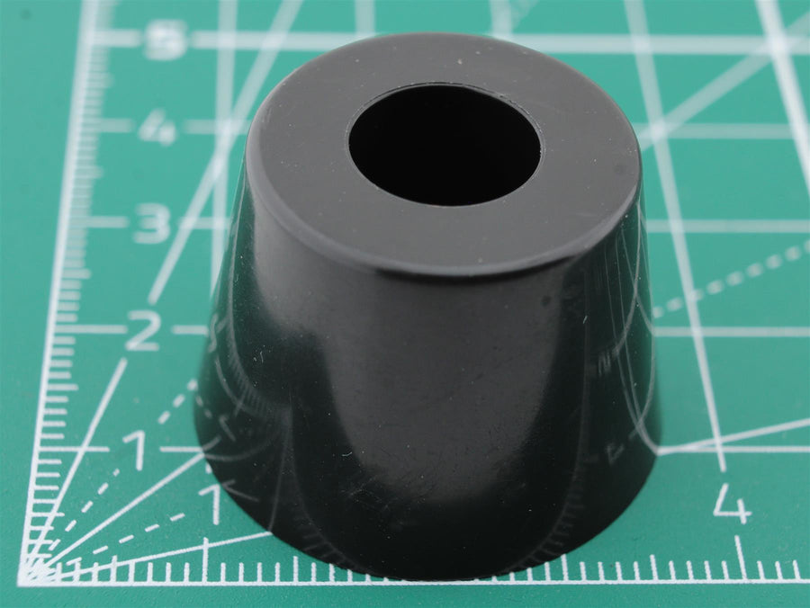 Picior rotund din PVC cu Ø3.8mm Base Ø28.0