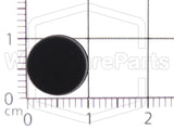 Picior rotund din cauciuc autoadeziv Ø10mm x Ø9.5mm x înălțime 4.5mm &mdash; photo 3