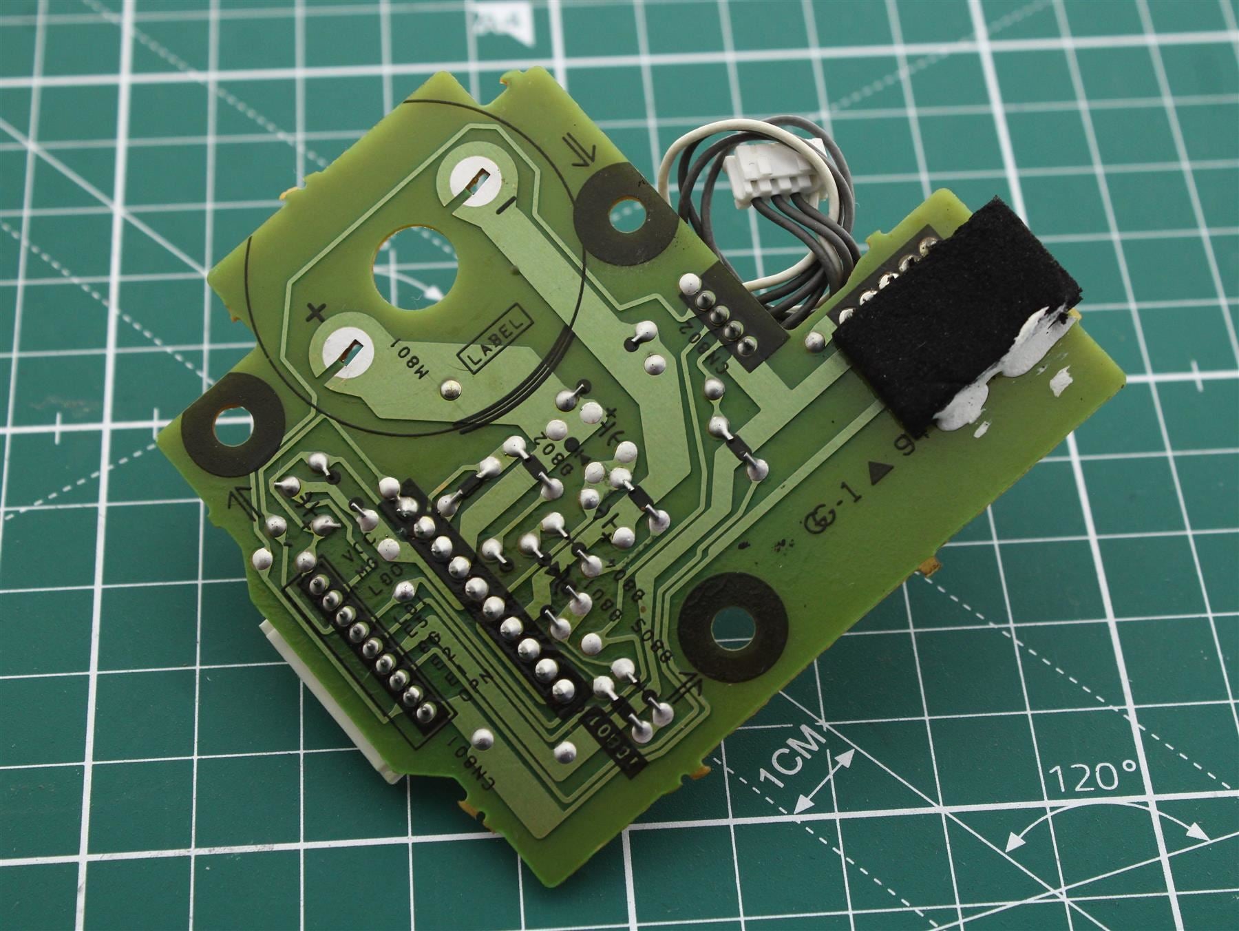 Replacement MOTOR (SLIDE) BOARD  Pos.(262) for Sony MHC-RXD9 CD Player Mechanism