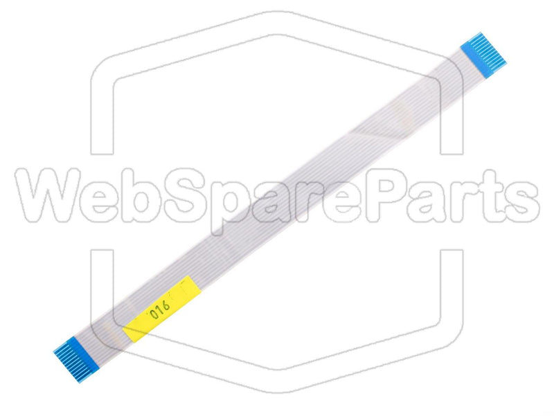 12-pins fladkabel L=164mm B=13,10mm  