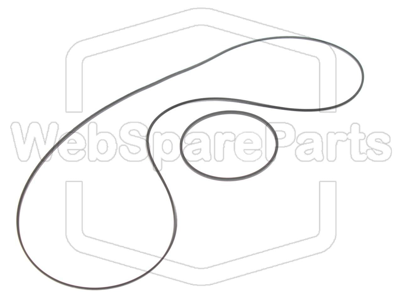 Full Belt Kit for Pioneer KE-6300 Car Radio Cassette Player