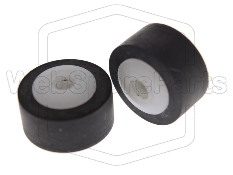 Pinch rollers for Double Cassette Deck Technics RS-B17W