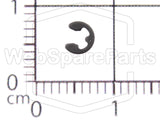 Circlip for Shaft 1.9mm Thick 0.5mm BK Retaining Ring for Vintage Audio Repair &mdash; photo 3