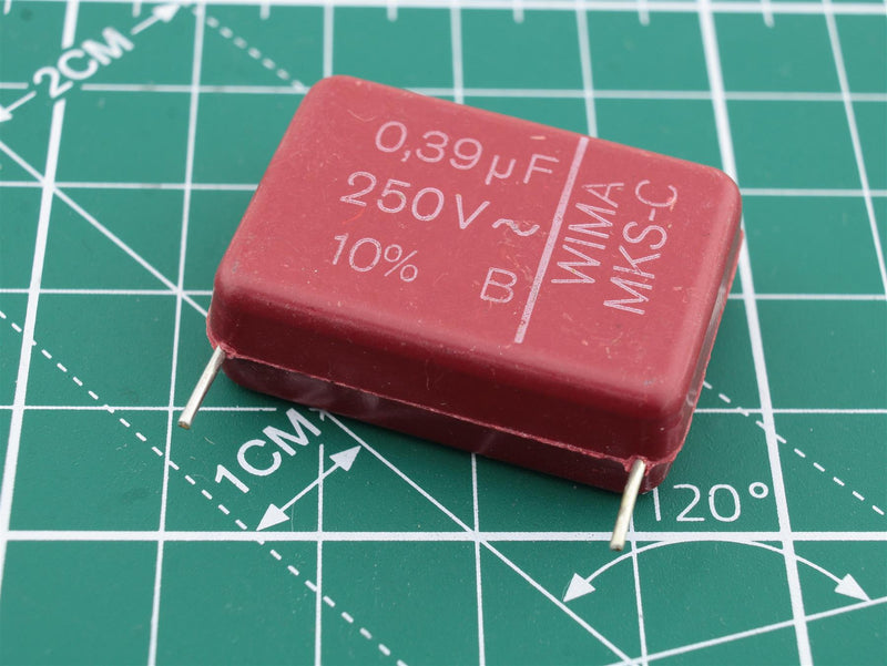 Capacitor 390nF/250VAC WIMA MKS-C - WebSpareParts