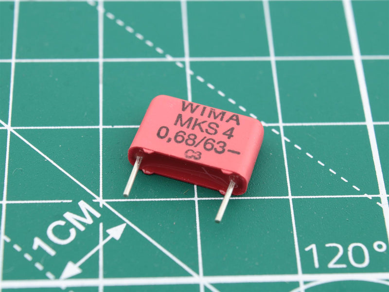 Capacitor 680nF/63V WIMA MKS-4 - WebSpareParts