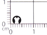 Circlip for Shaft 1.7mm Thick 0.4mm Retaining Ring for Vintage Audio Repair &mdash; photo 7