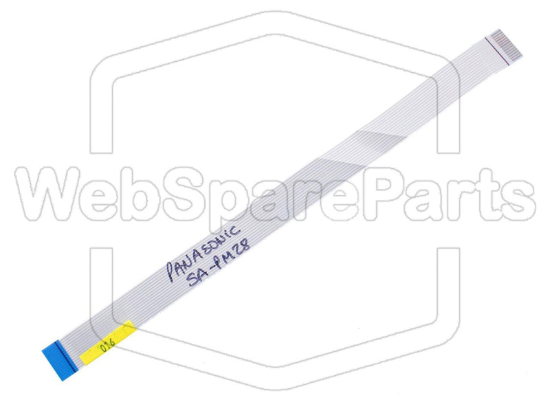 Flat Cable invertido de 14 pinos L=221mm L=15,10mm