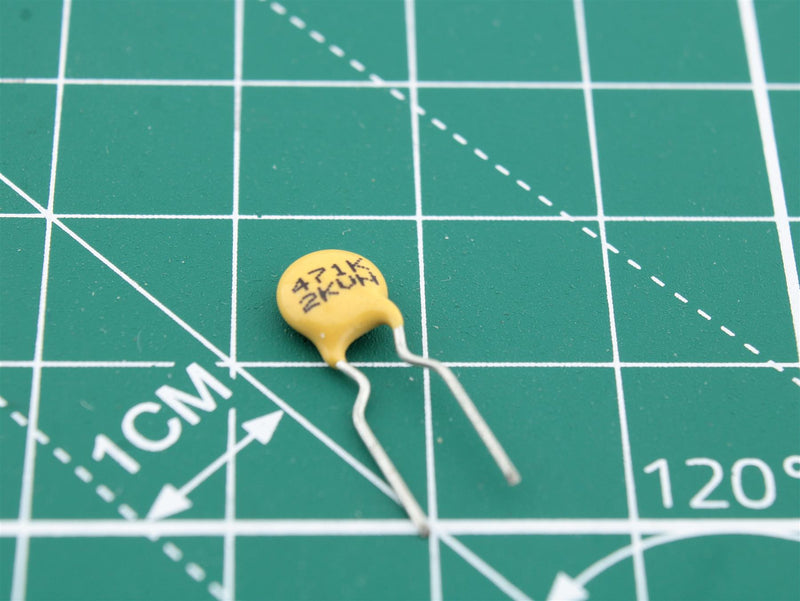 Ceramic Capacitor 470 pF 2000 Volts - WebSpareParts