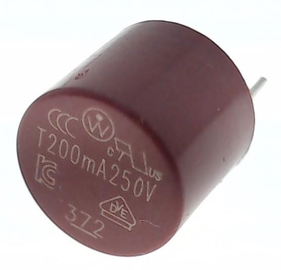 Circular miniature fuse TR5 slow 0.200A 250VAC - WebSpareParts