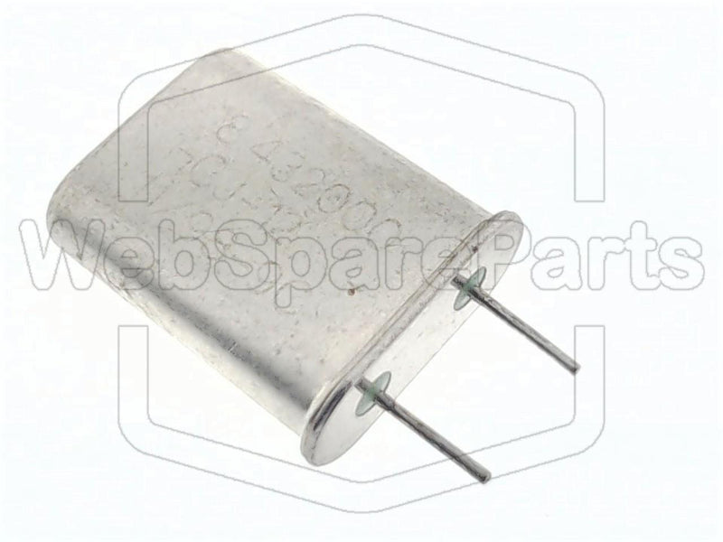 Crystal Oscillator 18.43200Mhz HCJ-12 - WebSpareParts