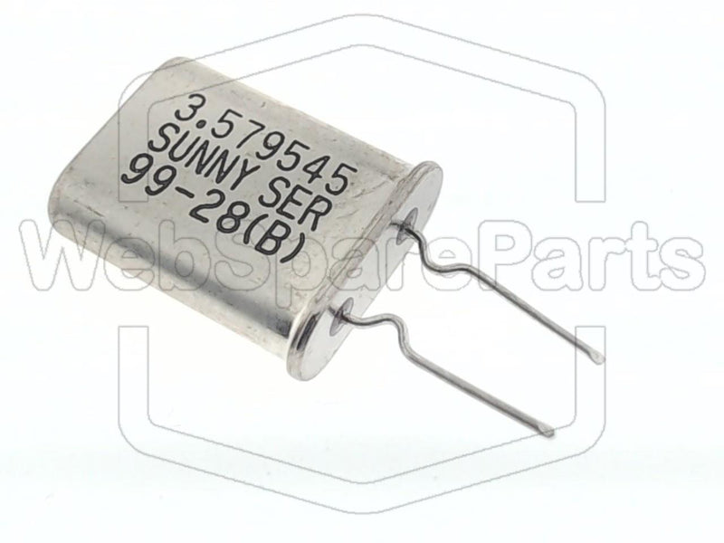 Crystal Oscillator 3.579545Mhz SUNNY SER 99-28 (B) - WebSpareParts