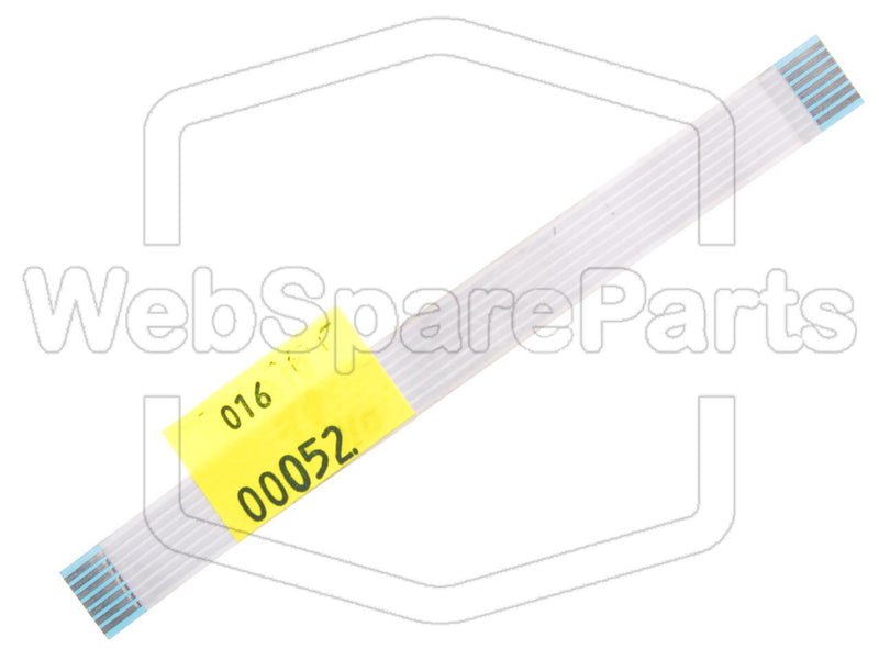 7 contacts Câble plat L=110mm W=10mm