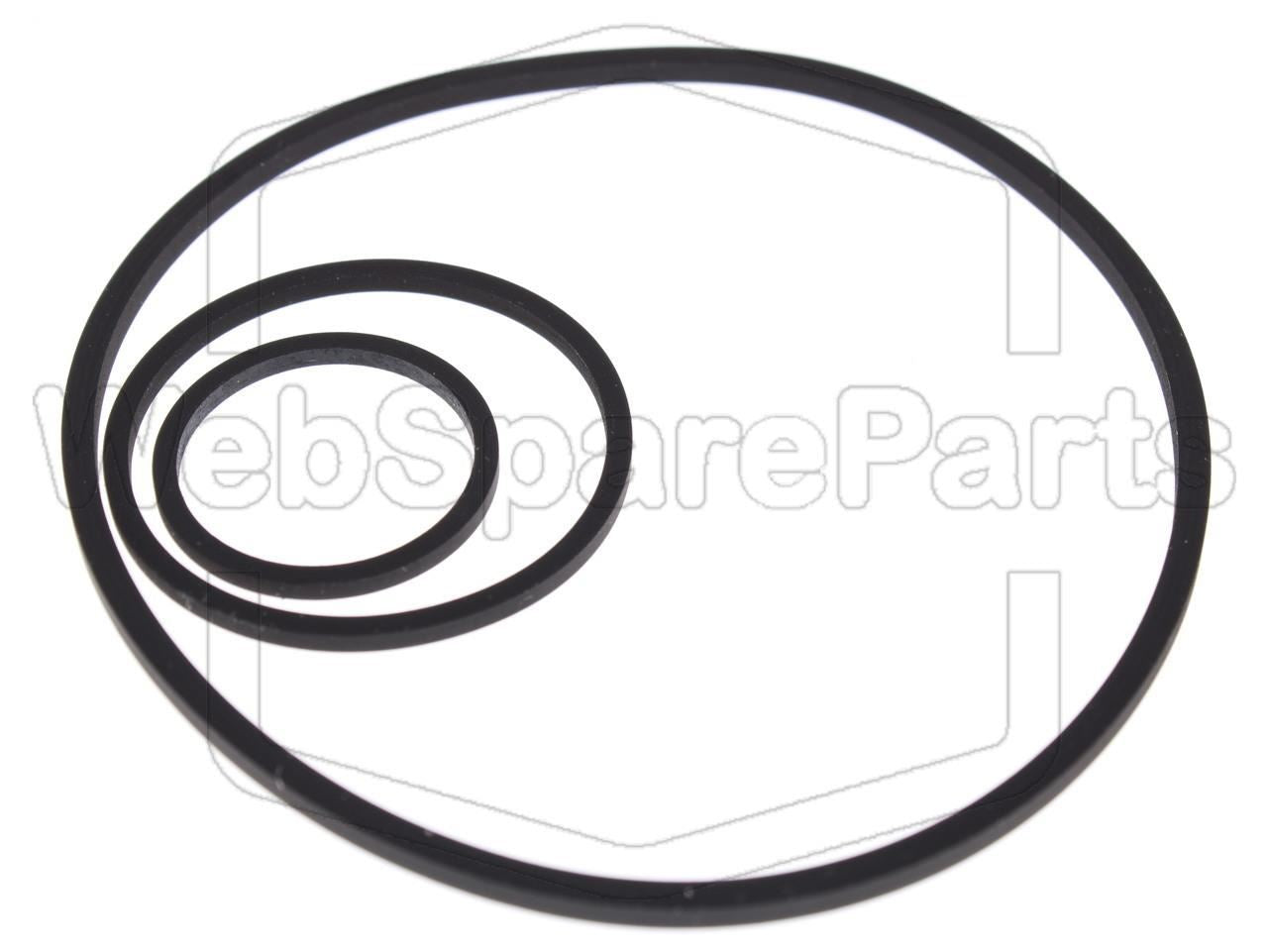 Belt Kit For Video Cassette Recorder Philco 633 V