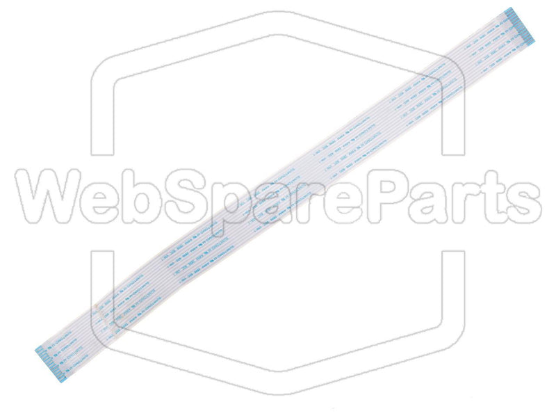 14 contacts Câble plat L=252mm W=18.90mm