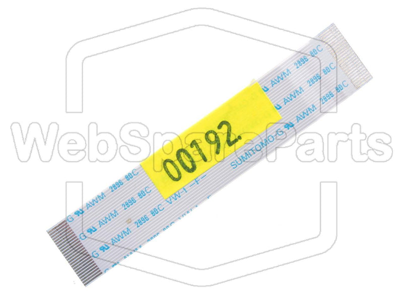 24 contacts Câble plat L=66mm W=12.60mm