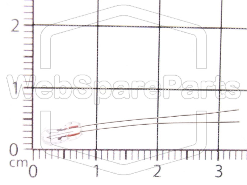 Miniaturelampe 12 Volt 60mA Ø 3,15mm Længde 7mm  