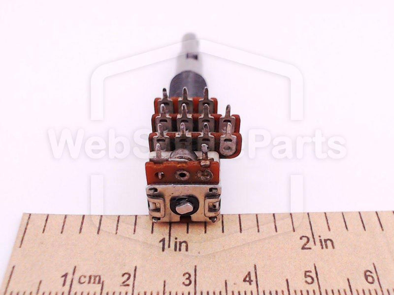 Potentiometer 15AM50K x 2 ON/OFF + BAL +VOL