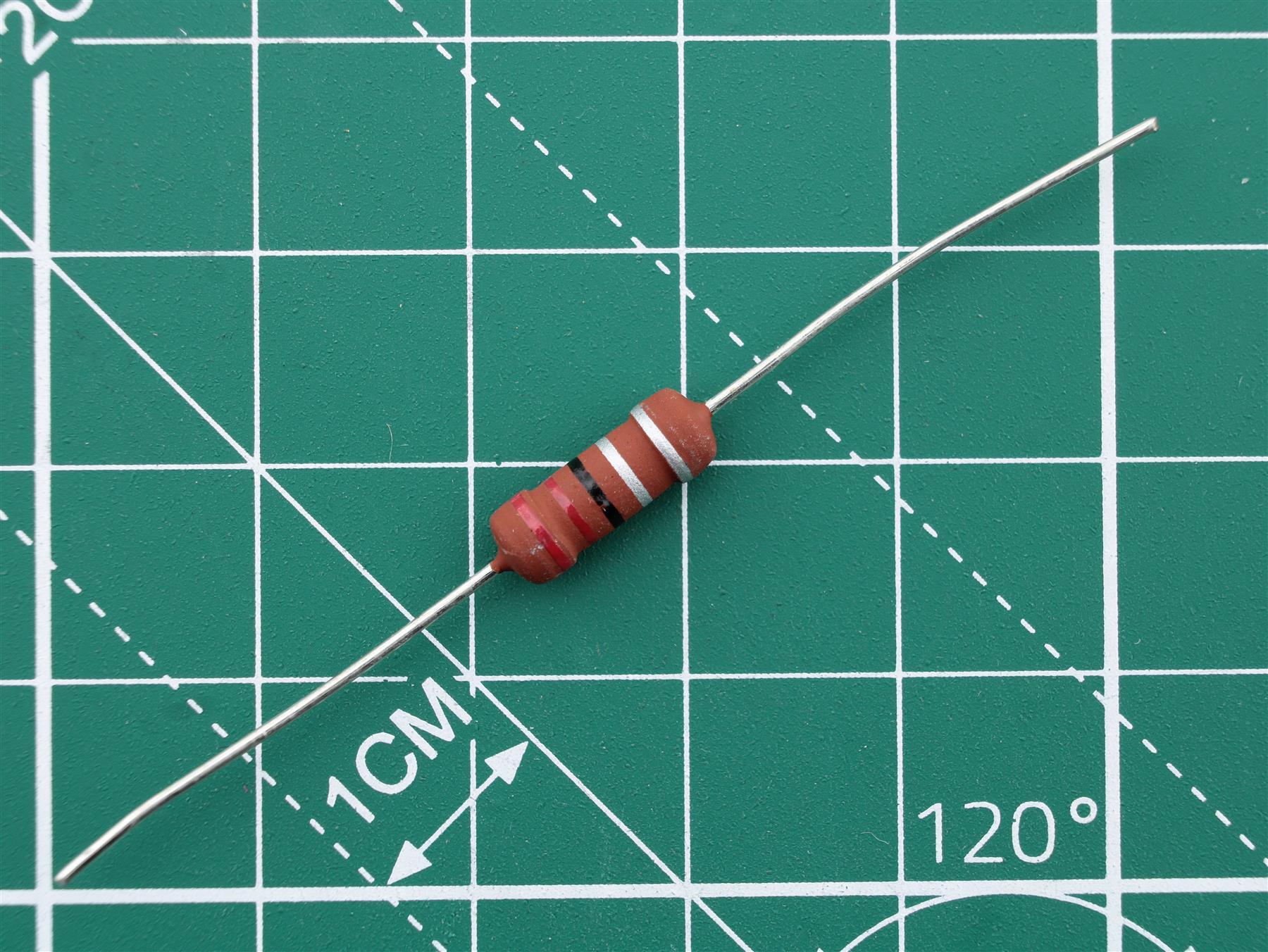 Fuse Resistor 2.2R 1W ±10% Ø5x12mm