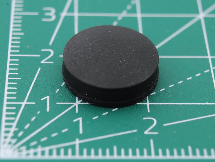 Round Rubber Foot Self-adhesive  Ø4mm x Ø5mm x height 3.6