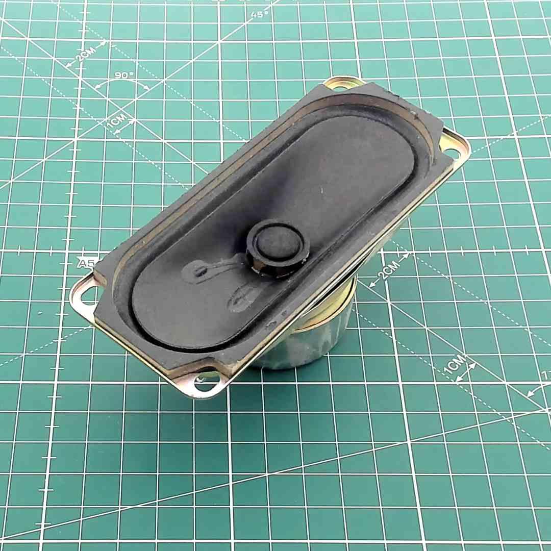 Oval Replacement Speaker for Vintage Audio, 8 Ohm 7 W [120x50x45mm]