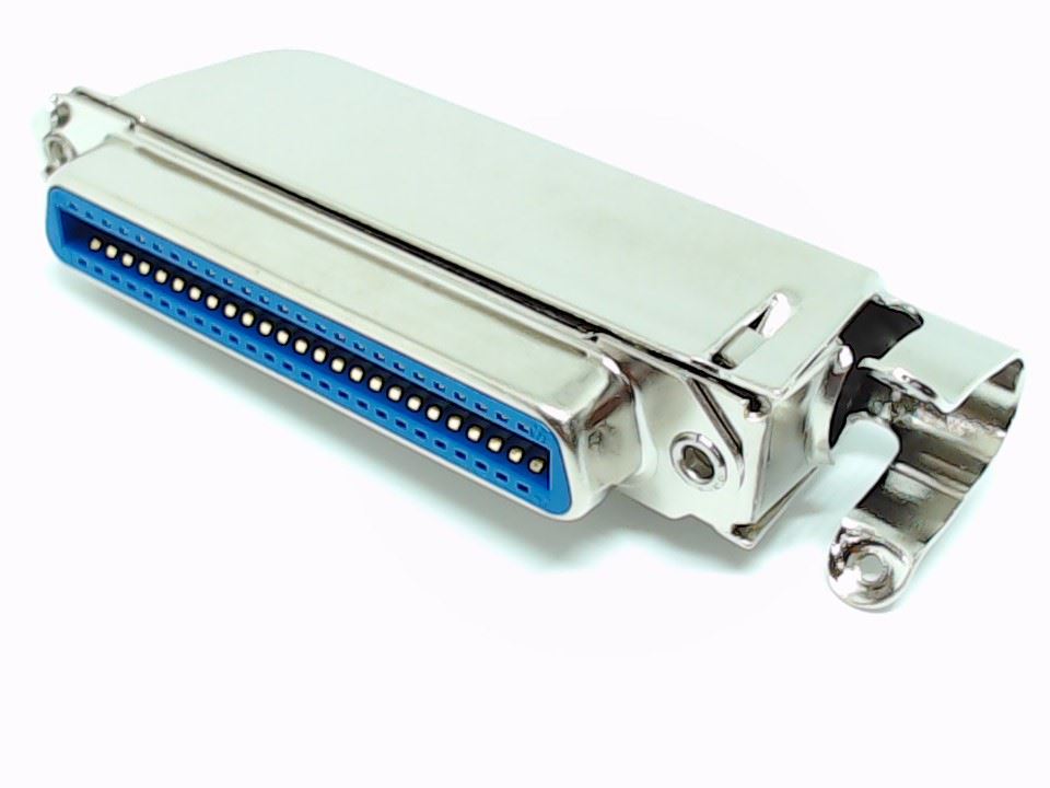 36-Pin Centronics Male Panel Mount Connector